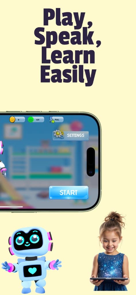 Play, speak, learn easily
